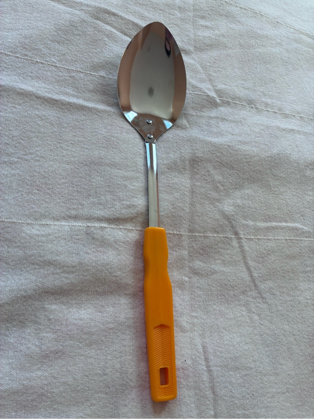 Unbranded Vintage Serving Spoon MCM Plastic Ochre Orange Japanese Retro Utensil